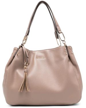 Liu Jo Tassel-Detail Tote Bag - Pink