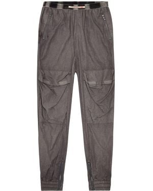 DIESEL Tapered Cargo Pants - Gray