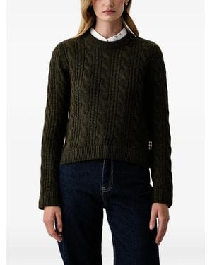 Barbour Joan Cable-Knit Jumper - Black