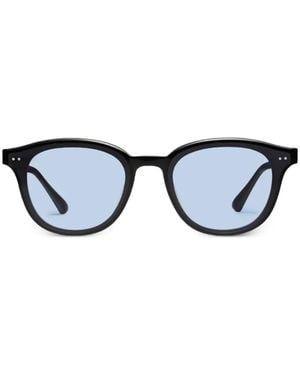 Gentle Monster Jade Round-Frame Sunglasses - Black
