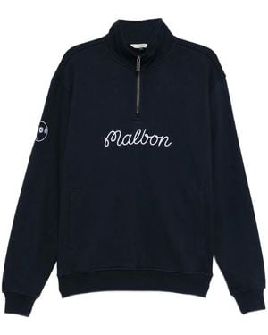 Malbon Golf Collegiate Sweatshirt - Blue