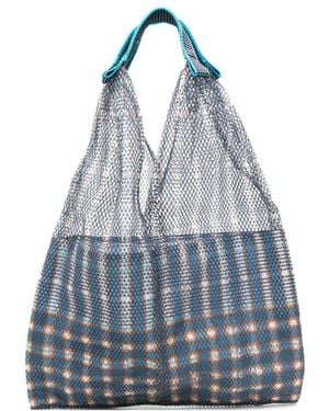 Epice Elvizer B Patterned Shoulder Bag - Blue