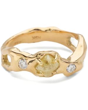 Nadia Shelbaya 18K Eternal Diamond Ring - Metallic