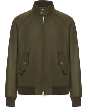 Baracuta High-Neck Jacket - Green