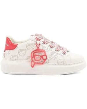 Karl Lagerfeld Kapri Trainers - Pink