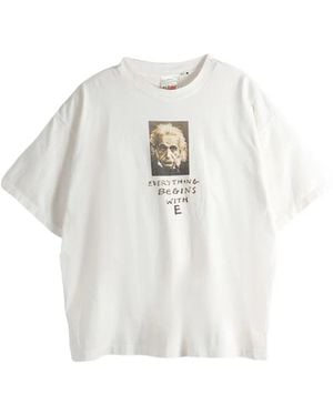 Le Mont St Michel Graphic-Print T-Shirt - White
