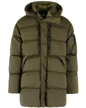 C.P. Company Nycra-R Lente Down Jacket - Green