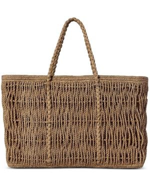 The Row Georgica Tote Bag - Brown