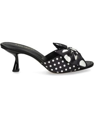 Kate Spade レザーサンダル - ブラック