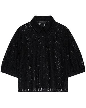 Anine Bing Shayna Top - Black