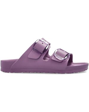 Birkenstock Arizona Double-Buckle Slides - Purple