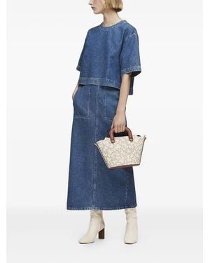 Tous Kaos Icon Tote Bag - Blau