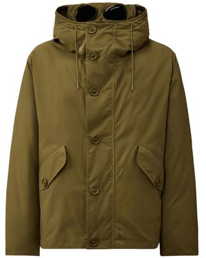 C.P. Company Micro- (R) Goggle Jacket - Green
