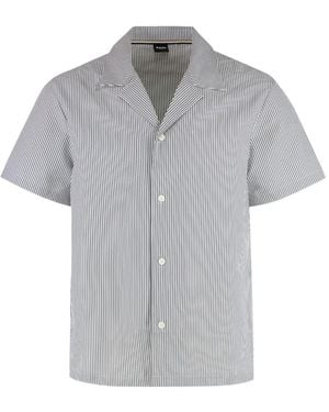 BOSS Striped Shirt - Grey
