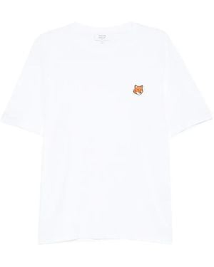 Maison Kitsuné Fox Head T-Shirt - White