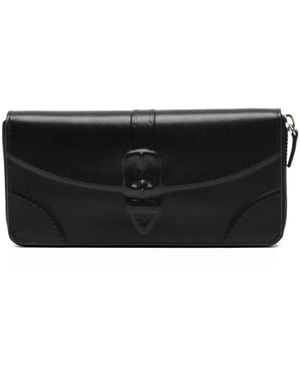 Maison Mihara Yasuhiro Längliches Invisible Portemonnaie - Schwarz