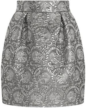 Dolce & Gabbana ブロケードスタイル スカート - グレー