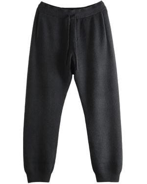 AURALEE Hose mit Kordelzug - Grau