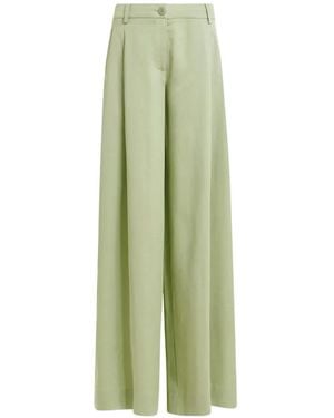 Essentiel Antwerp Justicia Wide-Leg Trousers - Green