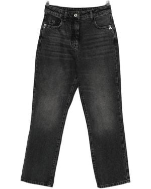 Patrizia Pepe Straight-Leg Jeans - Black