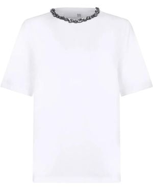 Douuod Crystal T-Shirt - White