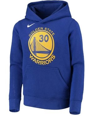 Nike Nba Golden State Warriors Hoodie Hoodie - Blue