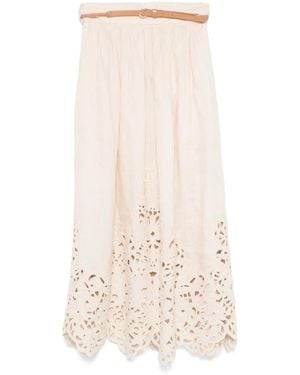 Zimmermann Falda midi Wylie - Neutro