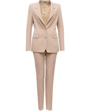 Tagliatore Single-Breasted Suit - Natural