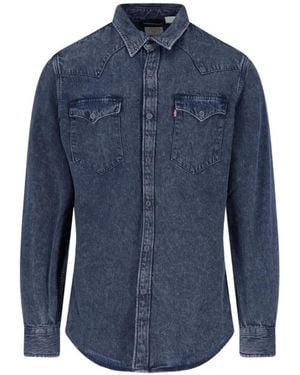 Levi's Barstow Western Denim Shirt - Blue