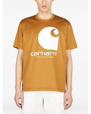 Junya Watanabe X Carhartt Graphic T-Shirt - Orange