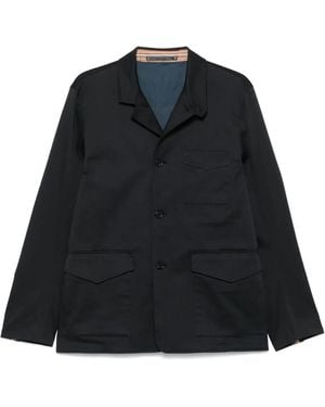 Paul Smith Flap-Pockets Shirt Jacket - Black