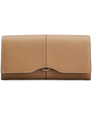 Tod's Cartera con solapa y cremallera - Marrón