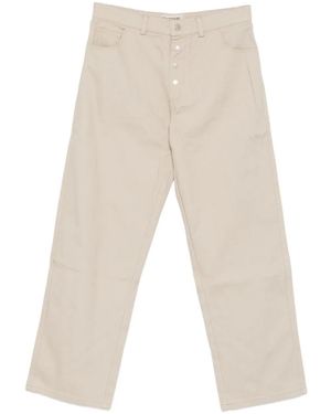 Carrera Pantalones de algodón - Neutro
