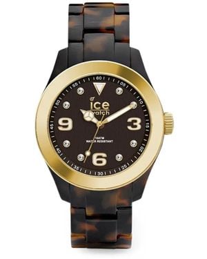 Ice-watch Tortoiseshell-Effect Resin 43Mm Watch - Brown
