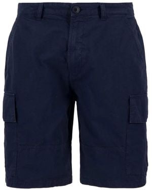 Barbour Pantalones Cortos Cargo - Azul