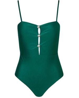 Baobab Palm Swimsuit - Green
