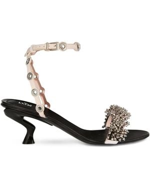 Emilio Pucci 95Mm Emilio Sandals - Black