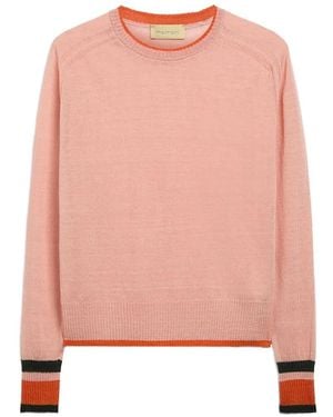 Momoní Jersey Rio con bordes en contraste - Rosa