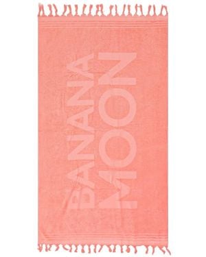 Banana Moon Serviette De Plage Towely Popsy À Franges - Rose