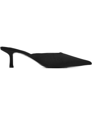 Senso 65Mm Pointed-Toe Heeled Mules - Black