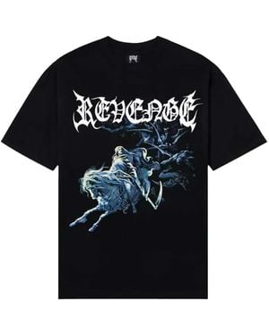 REVENGE T-Shirt Horseman - Nero
