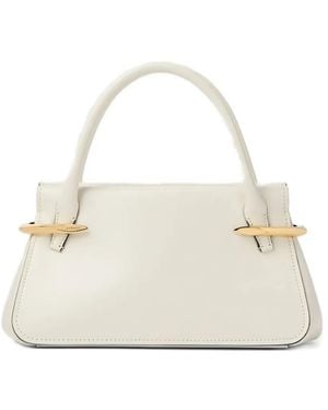 Givenchy Mini Pinch Leather Tote Bag - White