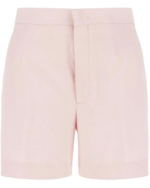 Tagliatore Short En Laine Stretch - Pink