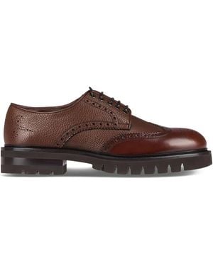 Ferragamo Budapester aus Leder - Braun