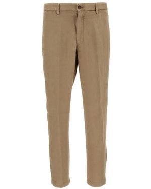 Briglia 1949 Belt-Loops Trousers - Natural