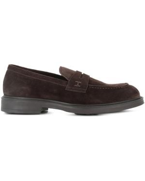 Henderson Suede Loafers - Brown