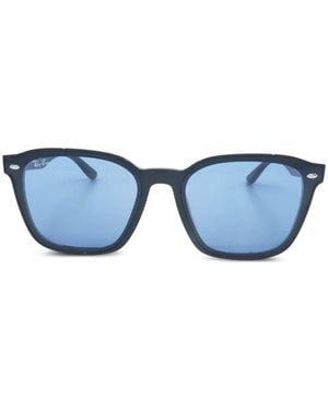 Ray-Ban Square-Frame Sunglasses - Blue