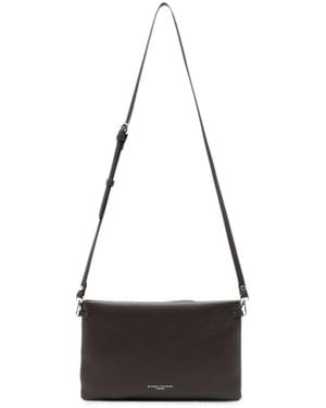 Gianni Chiarini Hermy Leather Shoulder Bag - White
