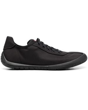 Camper Path Recycled Lace-Up Trainers - Black