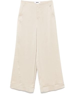 DKNY Wide-Leg Trousers - White